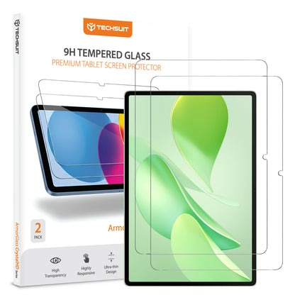 Techsuit ArmorGlass CrystalHD -suojakalvo Huawei MatePad 12 X (2025) -laitteelle, Turvalasi, Full Glue, 2 kappaleen setti