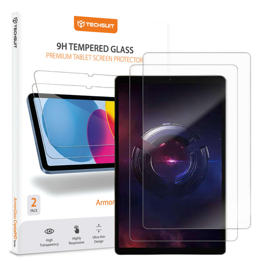 Techsuit ArmorGlass CrystalHD -näytönsuoja Lenovo Legion Y700 (Gen 5) -laitteelle, karkaistu lasi, täyshartsi, 2 kappaleen setti