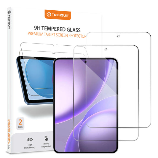 Techsuit ArmorGlass CrystalHD -näytönsuoja Oppo Pad Mini -laitteelle, karkaistu lasi, täyshartsi, 2 kappaleen setti