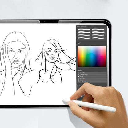 Techsuit ArmorGlass CrystalHD suojakalvo Xiaomi Redmi Pad 2:lle, karkaistu lasi, Full Glue, 2 kappaleen setti