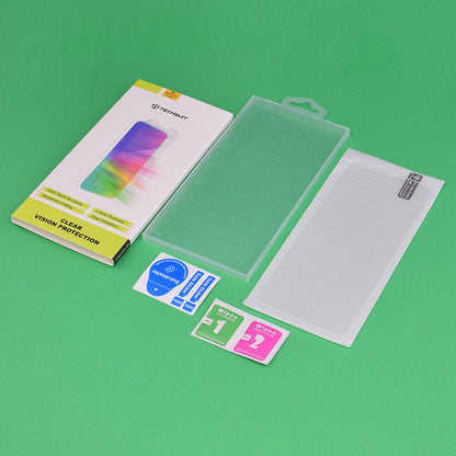 Techsuit Clear Vision -suojakalvo Apple iPhone 17 Prolle, Panssarilasi, Täysliima