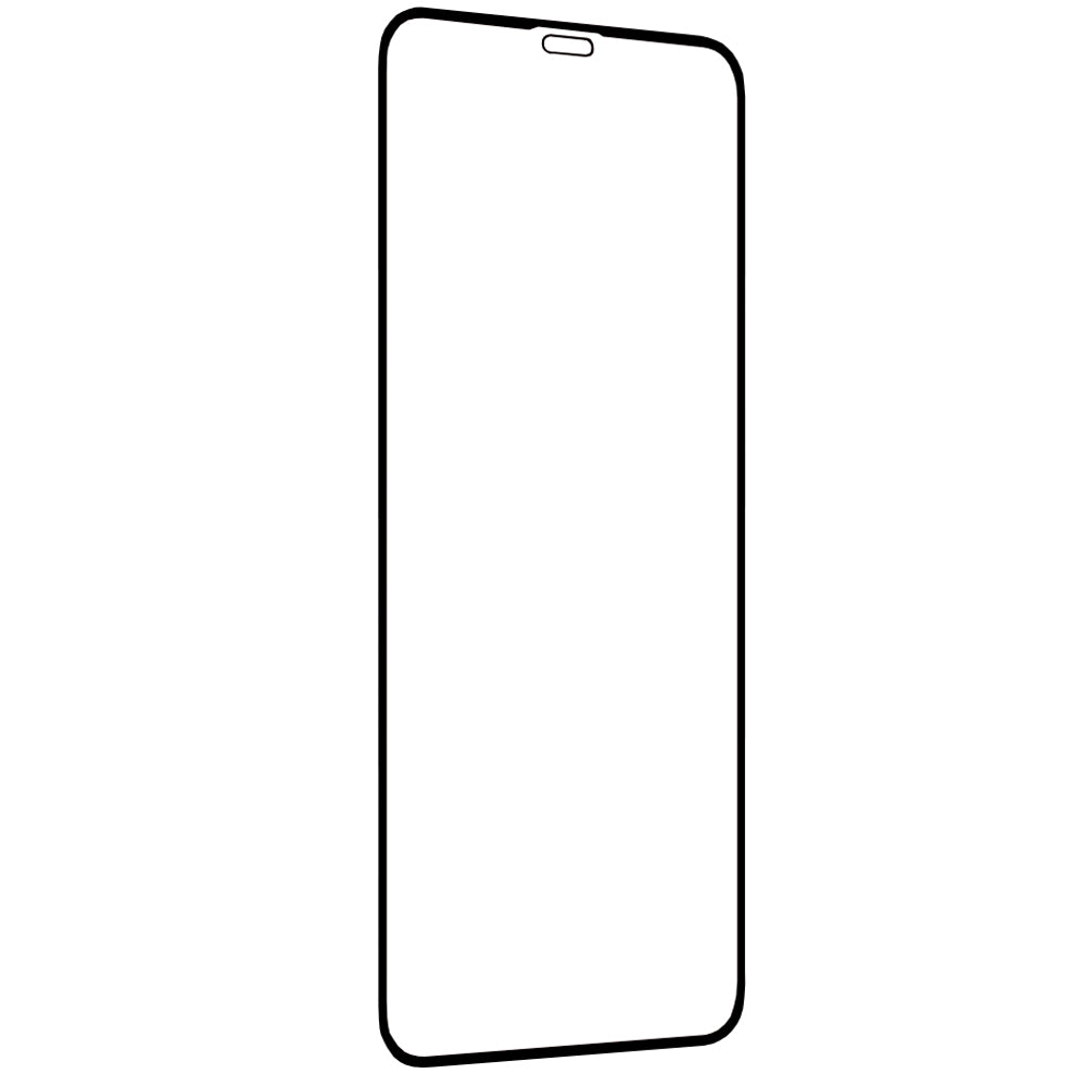 Techsuit-näytönsuoja Apple iPhone 12 Pro Maxille, karkaistu lasi, täyshartsi, 111D, musta