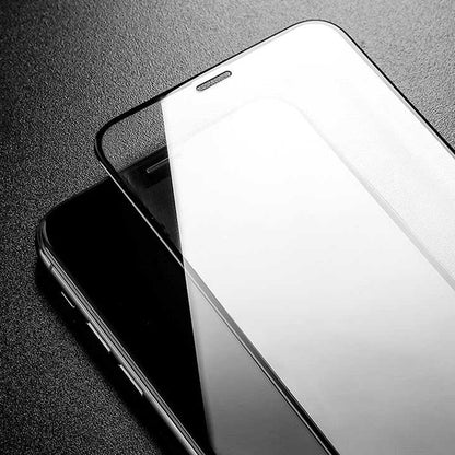 Techsuit-näytönsuojakalvo Apple iPhone 17 Prolle, Panssarilasi, Full Glue, 111D, Musta
