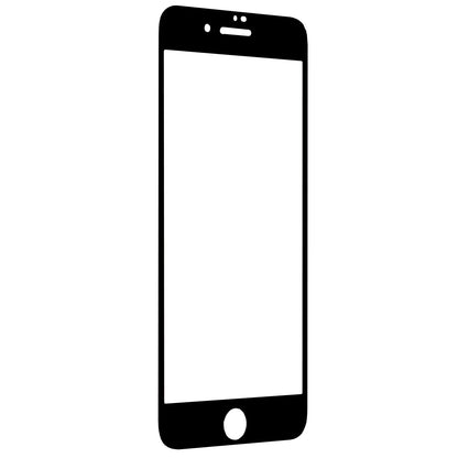 Techsuit-näytönsuoja Apple iPhone SE (2022) / SE (2020) / 8 / 7:lle, Karkaistu lasi, Täysi liima, 111D, Musta