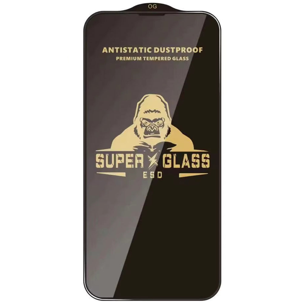 Techsuit-näytönsuojakalvo Honor 400 Smart 4G / X7d 4G / 400 Smart 5G / X7c / 200 Smart / X7b 5G -laitteille, Karkaistu lasi, Täysliima, Musta