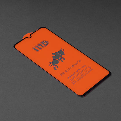 Techsuit-näytönsuoja Huawei P30 lite New Edition / P30 lite -puhelimelle, karkaistu lasi, täysiliimainen, 111D, musta