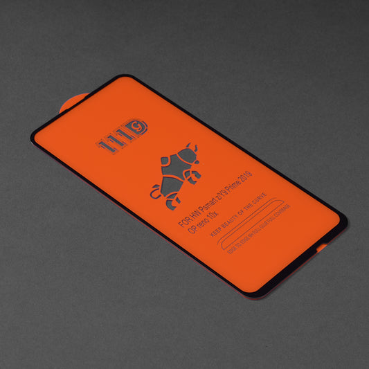 Techsuit-näytönsuoja Huawei Y9 Prime (2019) / P Smart Z:lle, karkaistu lasi, täysiliima, 111D, musta