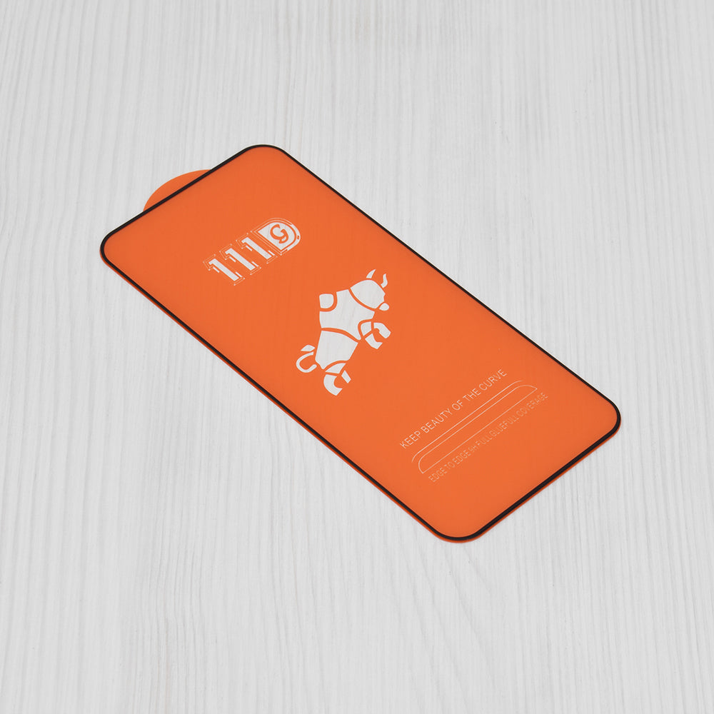 Techsuit-näytönsuoja Oppo Reno11 F:lle, karkaistu lasi, täysiliima, 111D, musta