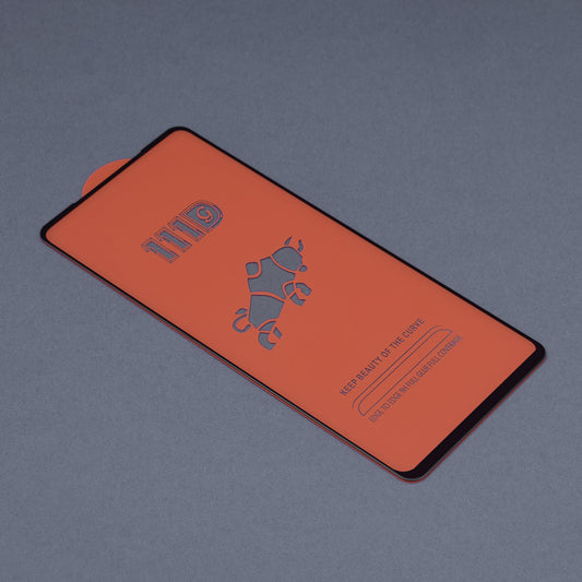 Techsuit-näytönsuoja Realme 8 Pro / 8:lle, karkaistu lasi, täysiliima, 111D, musta