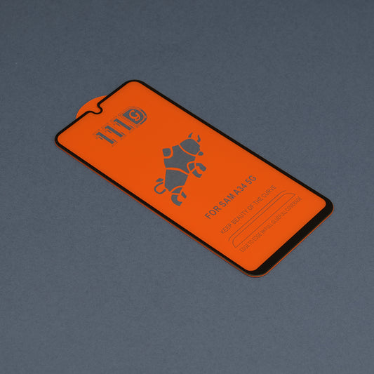 Techsuit-näytönsuoja Samsung Galaxy A34 A346:lle, karkaistu lasi, täysiliima, 111D, musta