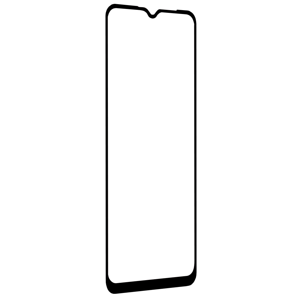 Techsuit-näytönsuoja Samsung Galaxy F12 F127 / A12 Nacho A127 / M02 M022 / M12 M127, karkaistu lasi, täysiliima, 111D, musta