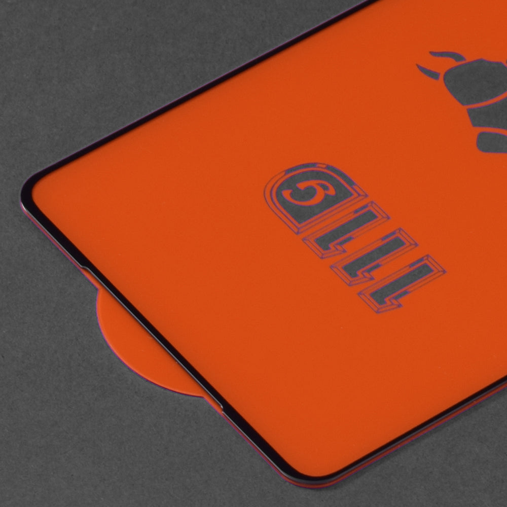Techsuit-näytönsuoja Xiaomi Poco M5s / Redmi Note 10S / Note 10 -puhelimille, karkaistu lasi, täysiliimainen, 111D, musta