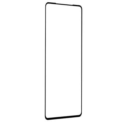 Techsuit-näytönsuoja Xiaomi Poco M5s / Redmi Note 10S / Note 10 -puhelimille, karkaistu lasi, täysiliimainen, 111D, musta