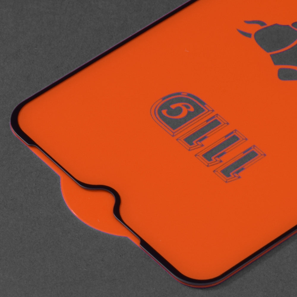 Techsuit-näytönsuoja Xiaomi Redmi 9 Power / 9T / Poco M3:lle, karkaistu lasi, täyshartsi, 111D, musta