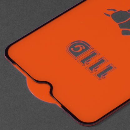 Techsuit-näytönsuoja Xiaomi Redmi 9 Power / 9T / Poco M3:lle, karkaistu lasi, täyshartsi, 111D, musta