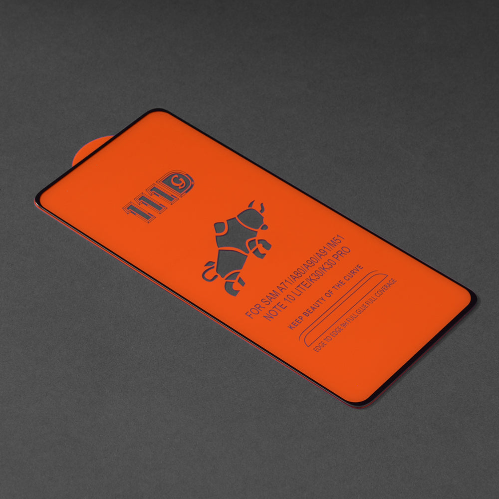 Techsuit-näytönsuoja Xiaomi Redmi Note 12 4G / Poco X5 / Note 12 5G:lle, karkaistu lasi, täysiliimainen, 111D, musta
