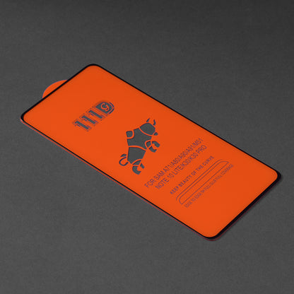 Techsuit-näytönsuoja Xiaomi Redmi Note 12 4G / Poco X5 / Note 12 5G:lle, karkaistu lasi, täysiliimainen, 111D, musta