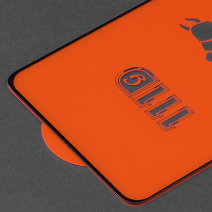 Techsuit-näytönsuoja Xiaomi Redmi Note 12 4G / Poco X5 / Note 12 5G:lle, karkaistu lasi, täysiliimainen, 111D, musta