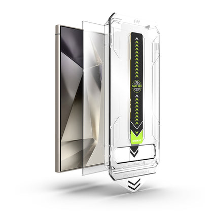 Techsuit TitanGlass CrystalHD -näytönsuoja Samsung Galaxy S24 Ultra S928:lle, karkaistu lasi, täysiliimainen