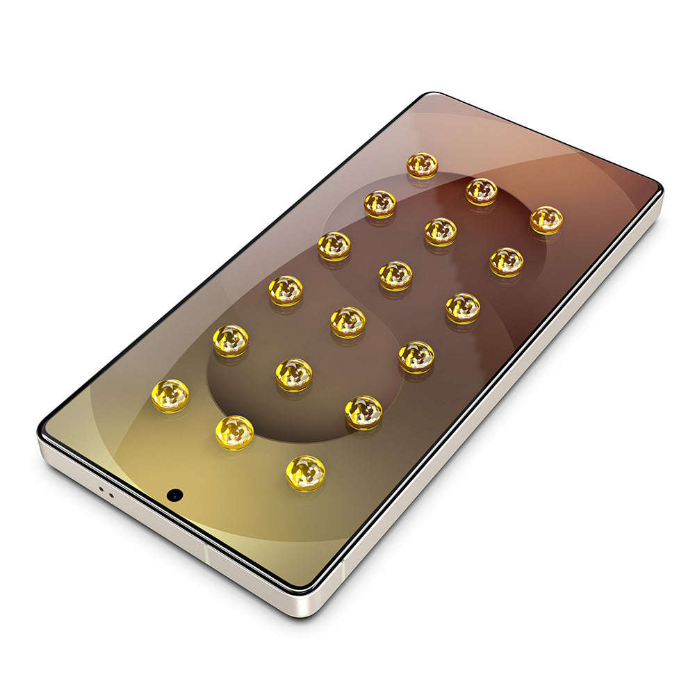 Techsuit TitanGlass CrystalHD -näytönsuoja Samsung Galaxy S25 S931 / S24 S921:lle, karkaistu lasi, täysiliimainen