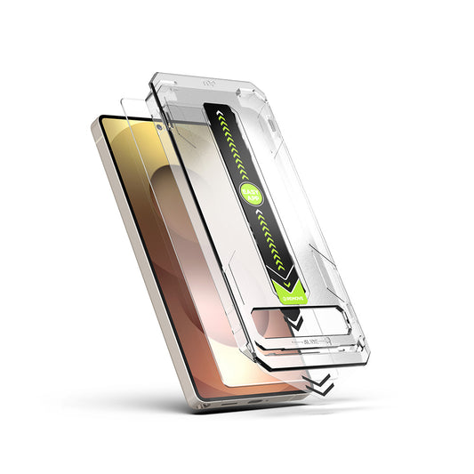 Techsuit TitanGlass CrystalHD -näytönsuoja Samsung Galaxy S25 Ultra S938:lle, turvalasi, täysiliimainen
