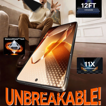 Torras GlassGo Install Master -suojakalvo Samsung Galaxy S26:lle, karkaistu lasi, täysliima, läpinäkyvä