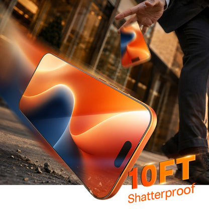 Torras HD -näytönsuoja Apple iPhone 18 Pro / 17 Pro:lle, karkaistu lasi, täysiliimainen