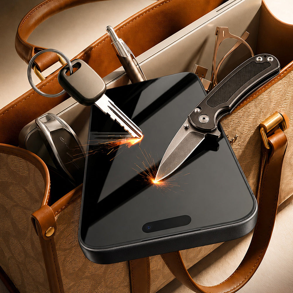 Torras HD -näytönsuoja Apple iPhone 18 Pro Max / 17 Pro Max -puhelimille, karkaistu lasi, täysiliimainen