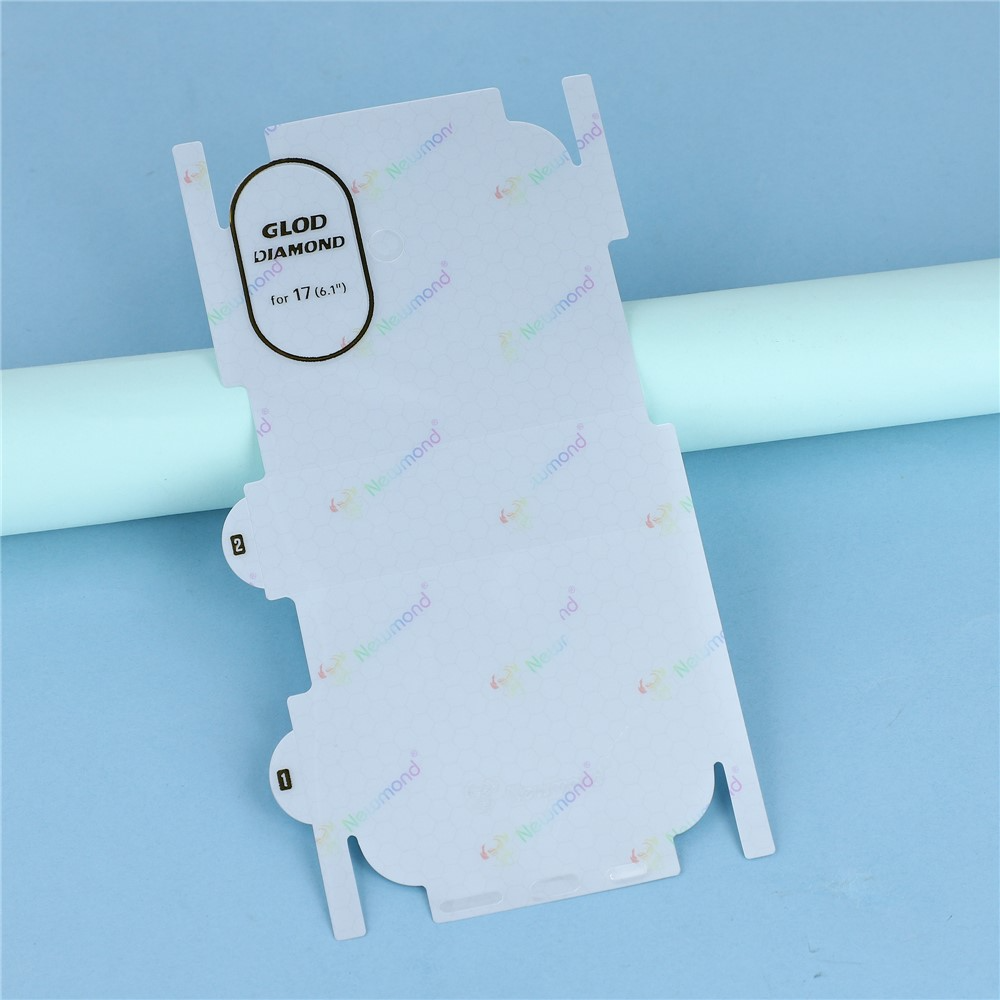 OEM takasuojakalvo Apple iPhone 17:lle, muovia