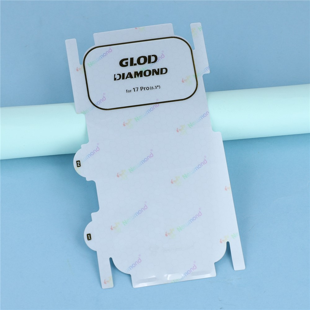 OEM takasuojakalvo Apple iPhone 17 Pro:lle, muovia