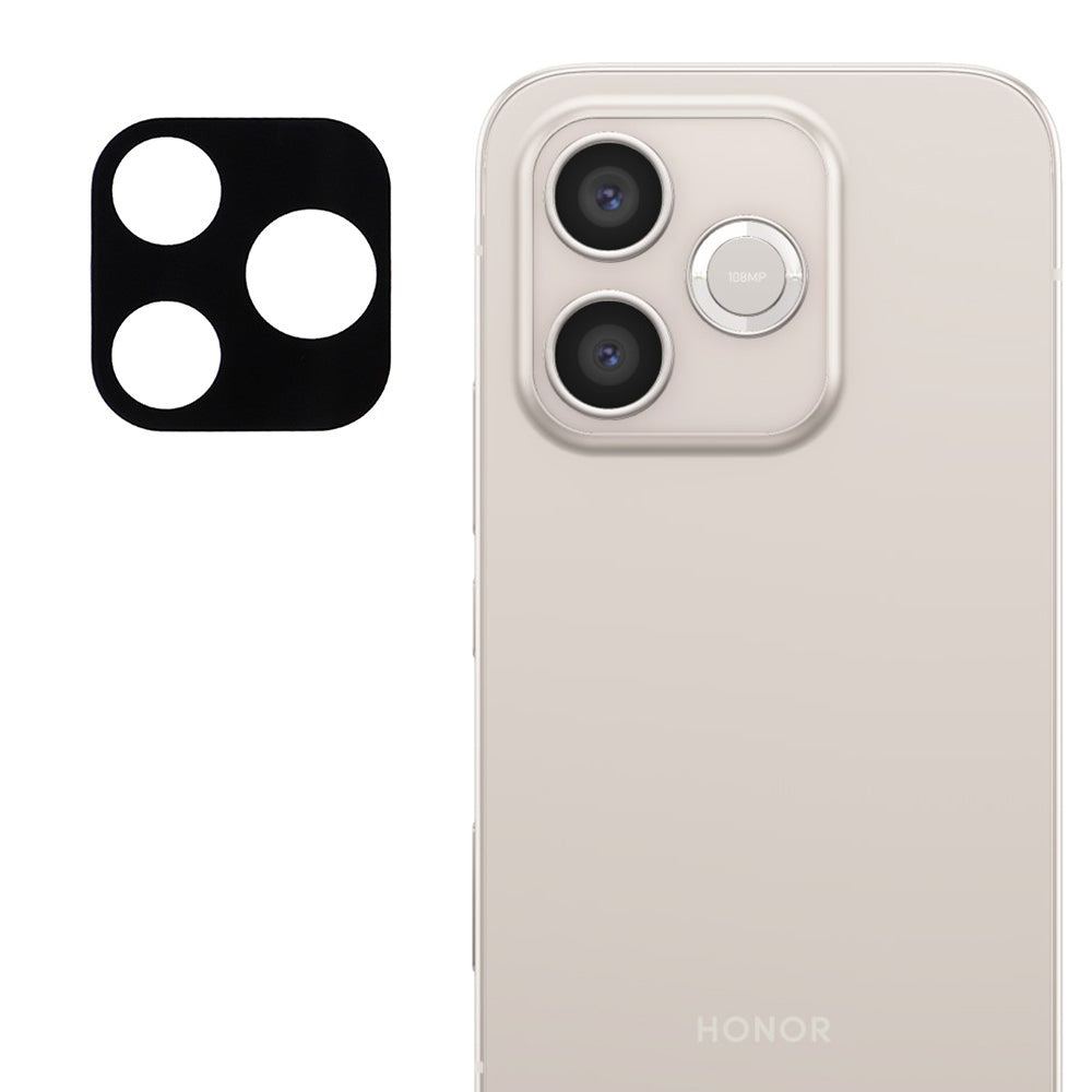 Techsuit takakameran suojakalvo Honor 600 Lite -puhelimelle, karkaistu lasi, musta