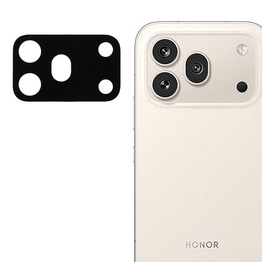 Techsuit takakameran suojakalvo Honor 600 Pro:lle, karkaistu lasi, musta