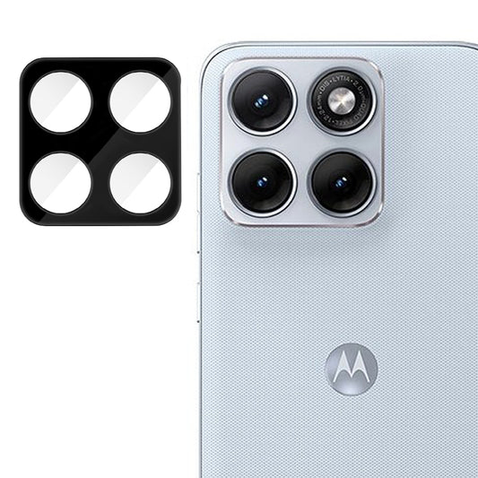 Techsuit takakameran suojakalvo Motorola Edge 70 Fusionille, karkaistu lasi, musta