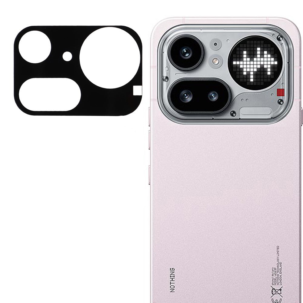 Techsuit-suojakalvo Nothing Phone (4a) Pro:lle, Karkaistu lasi, Musta
