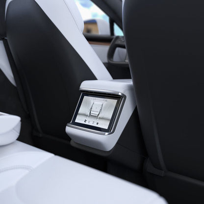 Spigen GlastR Slim Anti-Glare -suojakalvo Real Touchscreen Tesla X / S (2022 - 2021), Turvalasi, Musta