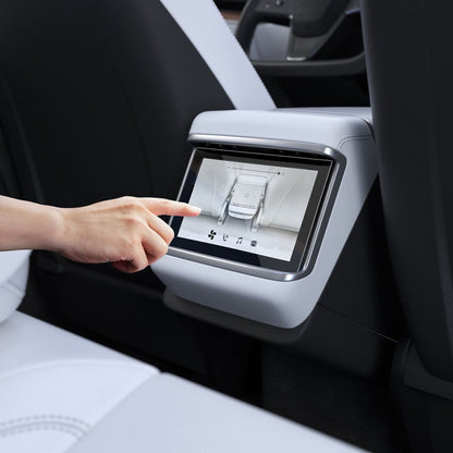 Spigen GlastR Slim Anti-Glare -suojakalvo Real Touchscreen Tesla X / S (2022 - 2021), Turvalasi, Musta