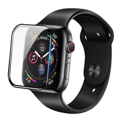 Blueo High Molecule -suojakalvo Apple Watch 8 / 7 41 mm -sarjalle, karkaistu lasi, musta