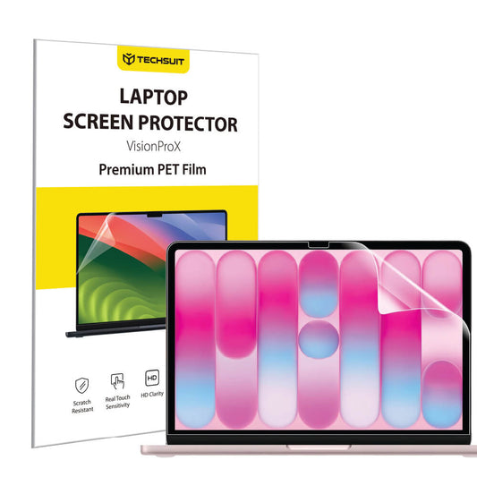 Techsuit VisionProX Matte Anti Blue Light -näytönsuoja Apple MacBook Neo 13 tuumaa, muovia