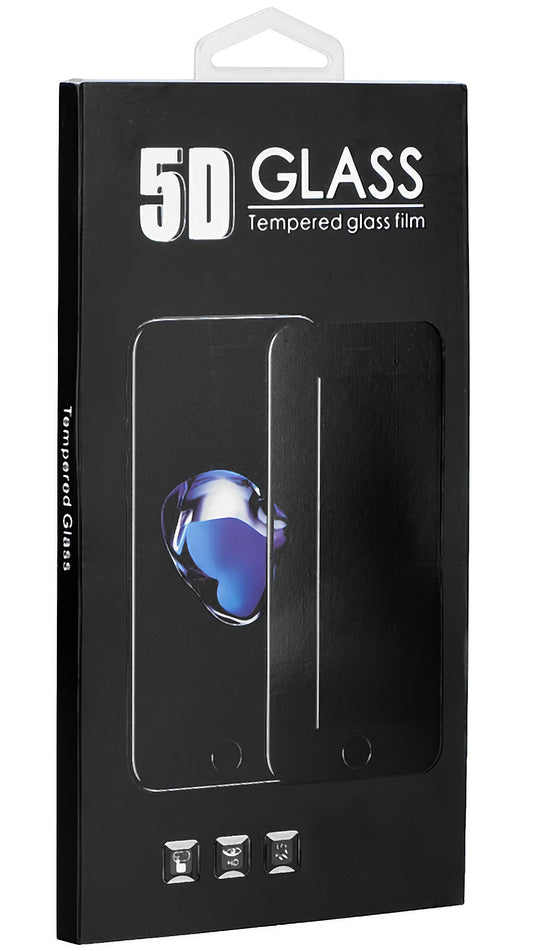 OEM-näytönsuoja Samsung Galaxy Note10 Lite N770 / A71 A715:lle, karkaistu lasi, täysi liima, 5D, musta