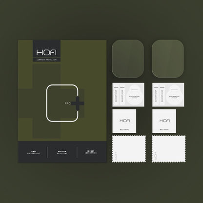 HOFI Glass PRO+ suojakalvo Xiaomi Redmi Watch 5 Active -kellolle, 2 kappaleen setti, karkaistu lasi