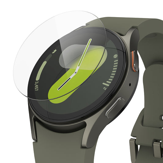 Ringke R6 suojakalvo Samsung Galaxy Watch7 44mm:lle, 4 kappaleen setti, karkaistu lasi