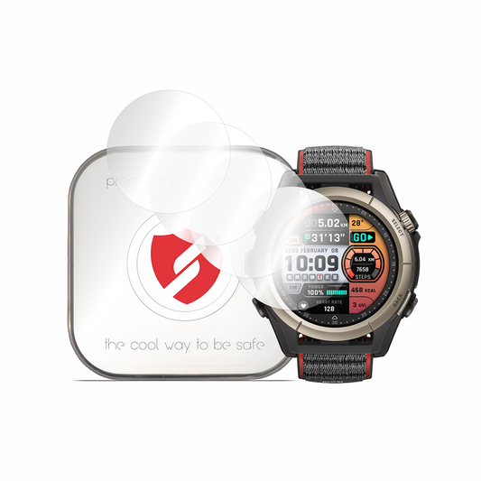 Smart Protection Premium Classic suojakalvo Amazfit Cheetah Prolle, 4 kappaleen setti, muovia