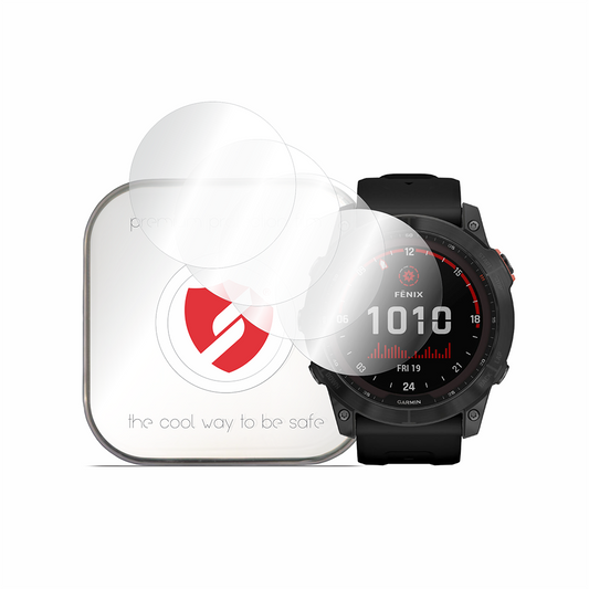 Smart Protection Premium Classic suojakalvo Garmin Fenix 7X:lle, 4 kappaleen setti, muovia