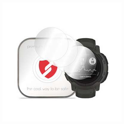 Smart Protection Premium Classic suojakalvo Garmin Instinct 2:lle, 4 kappaleen setti, muovia