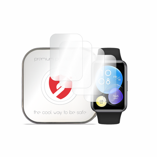 Smart Protection Premium Classic -suojakalvo Huawei Watch Fit 2:lle, 4 kappaleen setti, muovia