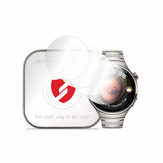 Smart Protection Premium Classic suojakalvo Huawei Watch 4 Pro:lle, 4 kappaleen setti, muovia