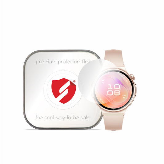 Smart Protection Premium Classic -suojakalvo Huawei Watch 6 42 mm:lle, muovia, 4 kappaleen pakkaus