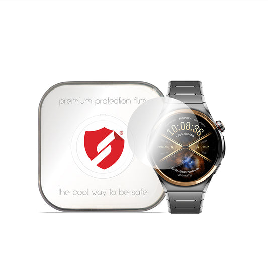 Smart Protection Premium Classic -suojakalvo Huawei Watch 6 Pro 46 mm:lle, muovia, 4 kappaleen pakkaus