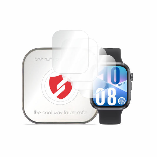 Smart Protection Premium Classic -suojakalvo Huawei Watch Fit 4:lle, 4 kappaleen setti, muovia