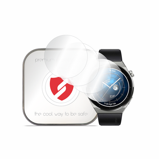 Smart Protection Premium Classic -suojakalvo Huawei Watch GT 3 Pro 46mm:lle, 4 kappaleen setti, muovia